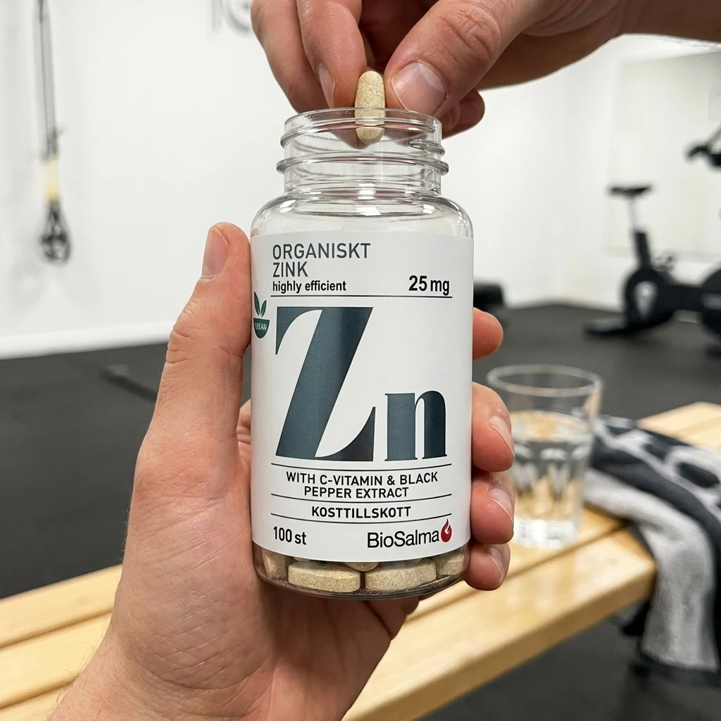 Test af BioSalma Zink 25 mg + C‑vitamin & Sort peber