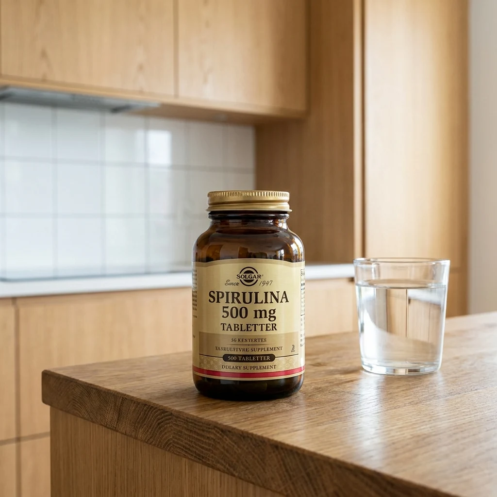 Test af Solgar Spirulina 500 mg Tabletter
