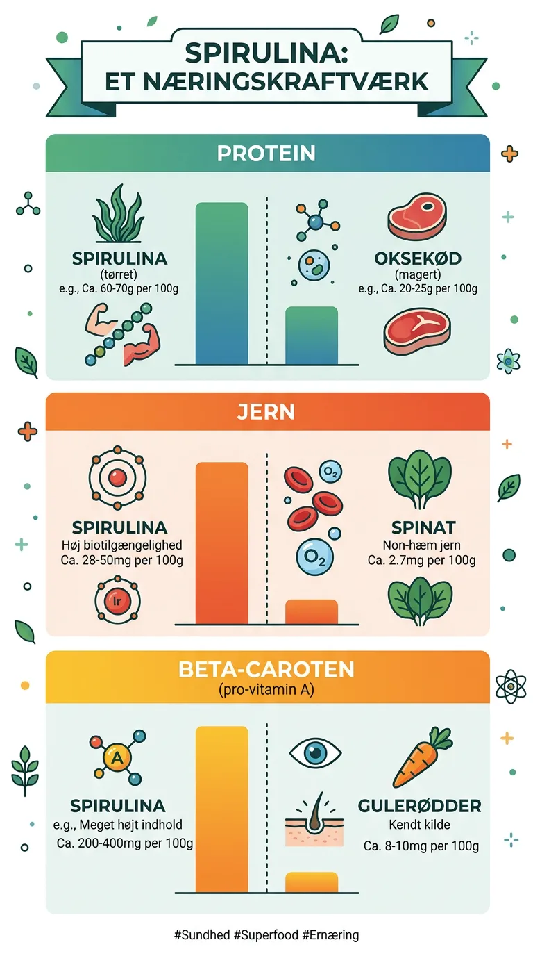 Infografik: sådan vælger du den rigtige spirulina