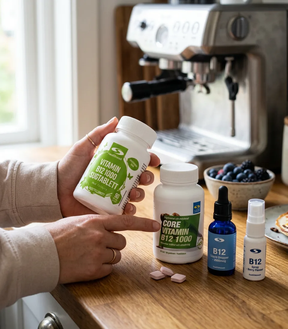 Købeguide: sådan vælger du det rigtige B12-vitamin