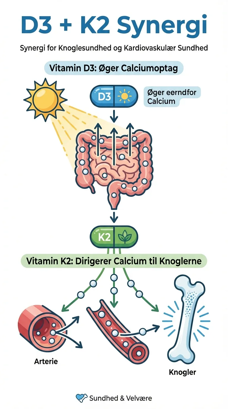 Infografik: sådan vælger du det rigtige vitamin D3+K2