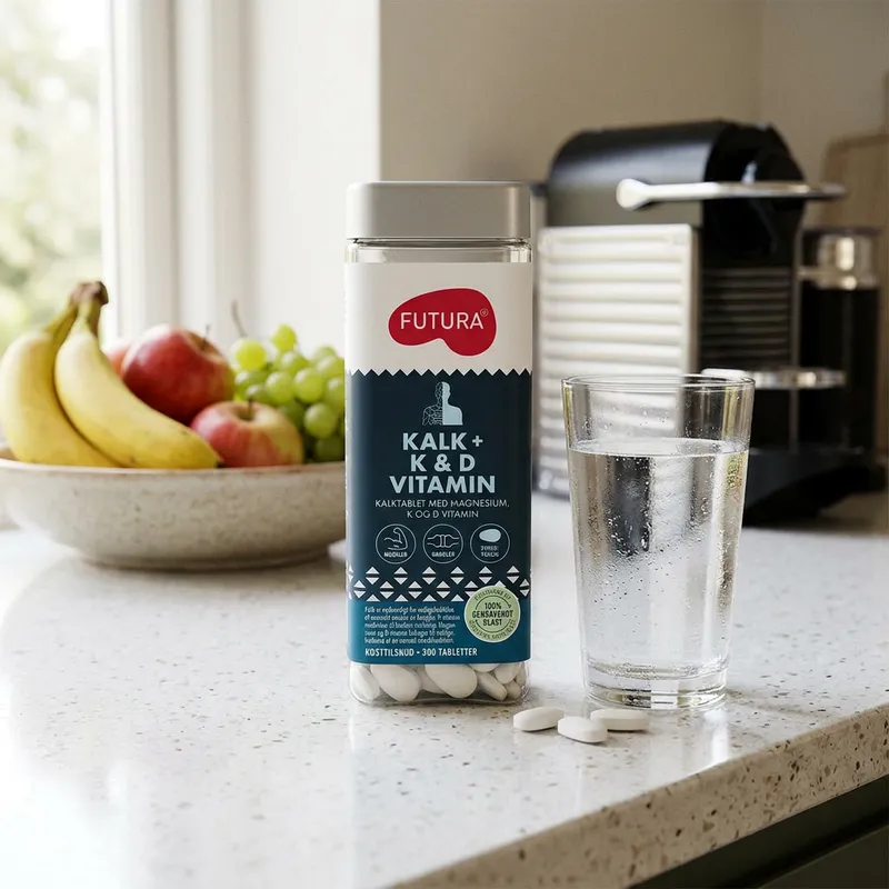 Test af FUTURA Kalk + K & D vitamin