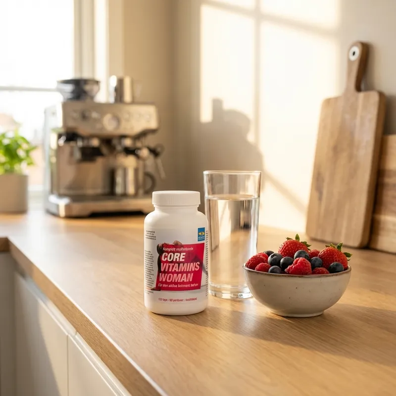 Test af Core Vitamins Woman