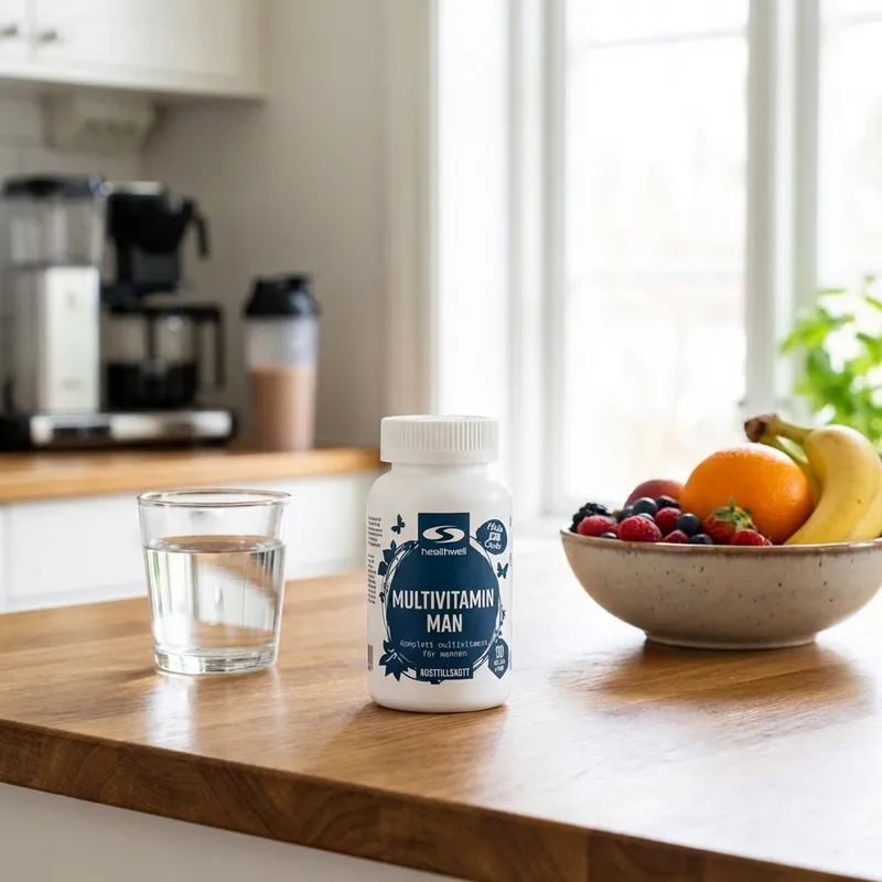 Test af Healthwell Multivitamin Mand