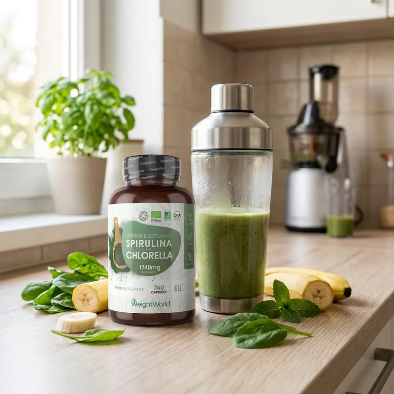 Test af Weight World Øko Spirulina & Chlorella