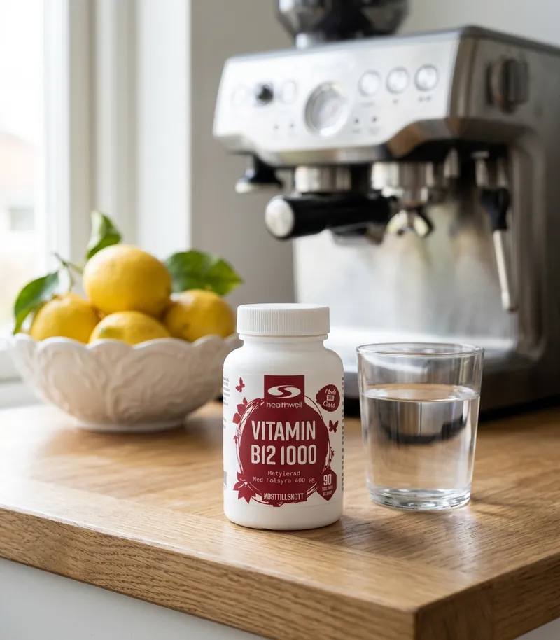 Test af Healthwell Vitamin B12 1000 Methyleret