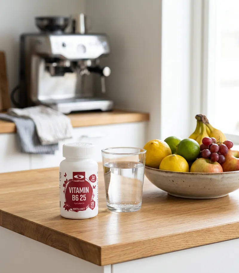 Test af Healthwell Vitamin B6 25