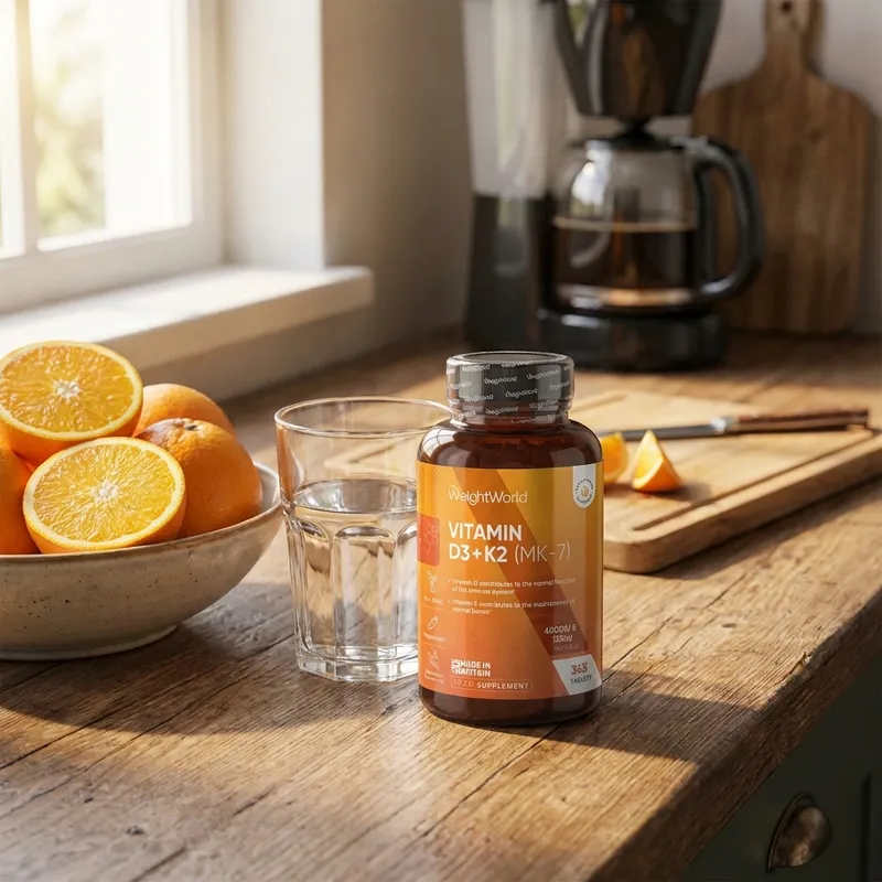 Test af Weight World Vitamin D3 + K2 Tabletter