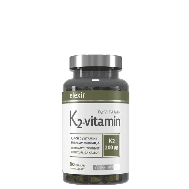 Elexir Pharma Vitamin K2+D3